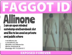 Fag & loser Allinone now open for any kind of sevice