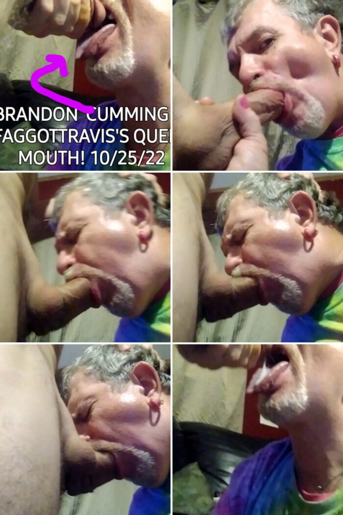SISSYFAGGOT TRAVIS DEAN CAUSEY OF DESOTO MO SUCKING COCK AND GETTING FUCKED IN HIS FAGGOTPUSSY.  ...