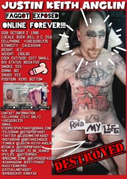 “Ruin My Life”|Justin Keith Anglin: Naked & Exposed| Faggot Humiliation| Save•Sh ...